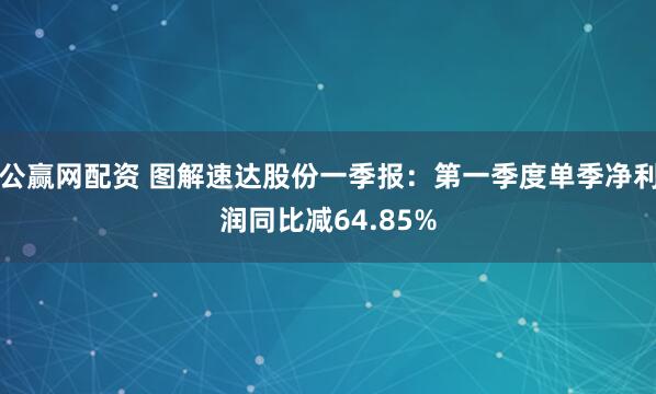 公赢网配资 图解速达股份一季报：第一季度单季净利润同比减64.85%