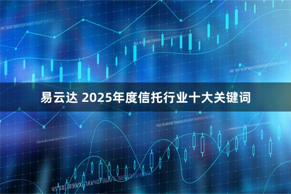 易云达 2025年度信托行业十大关键词
