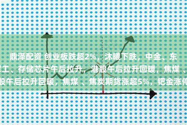 鼎泽配资 创业板跌超2%，沐曦下跌，中金、东兴、信达证券大涨，军工、存储芯片午后拉升，港股午后拉升回暖，焦煤 、焦炭期货涨超5%，钯金涨停
